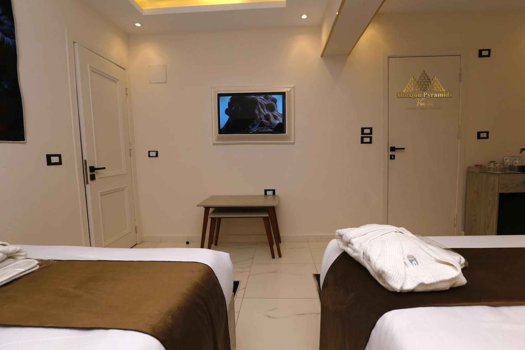 Kafret el-Gabal Horizon Pyramids View Inn מראה חיצוני תמונה