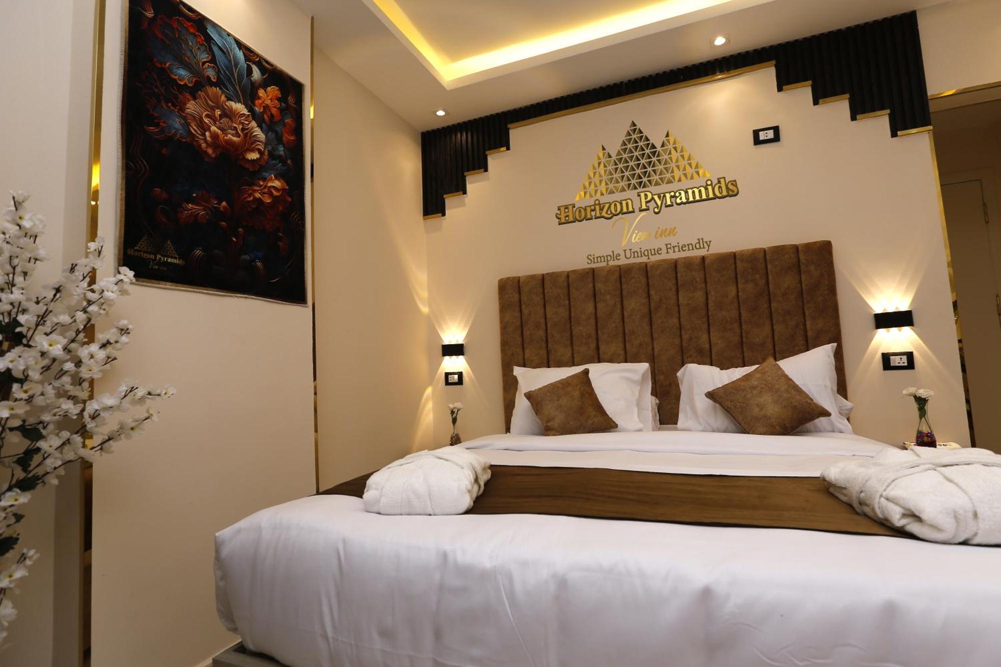Kafret el-Gabal Horizon Pyramids View Inn מראה חיצוני תמונה