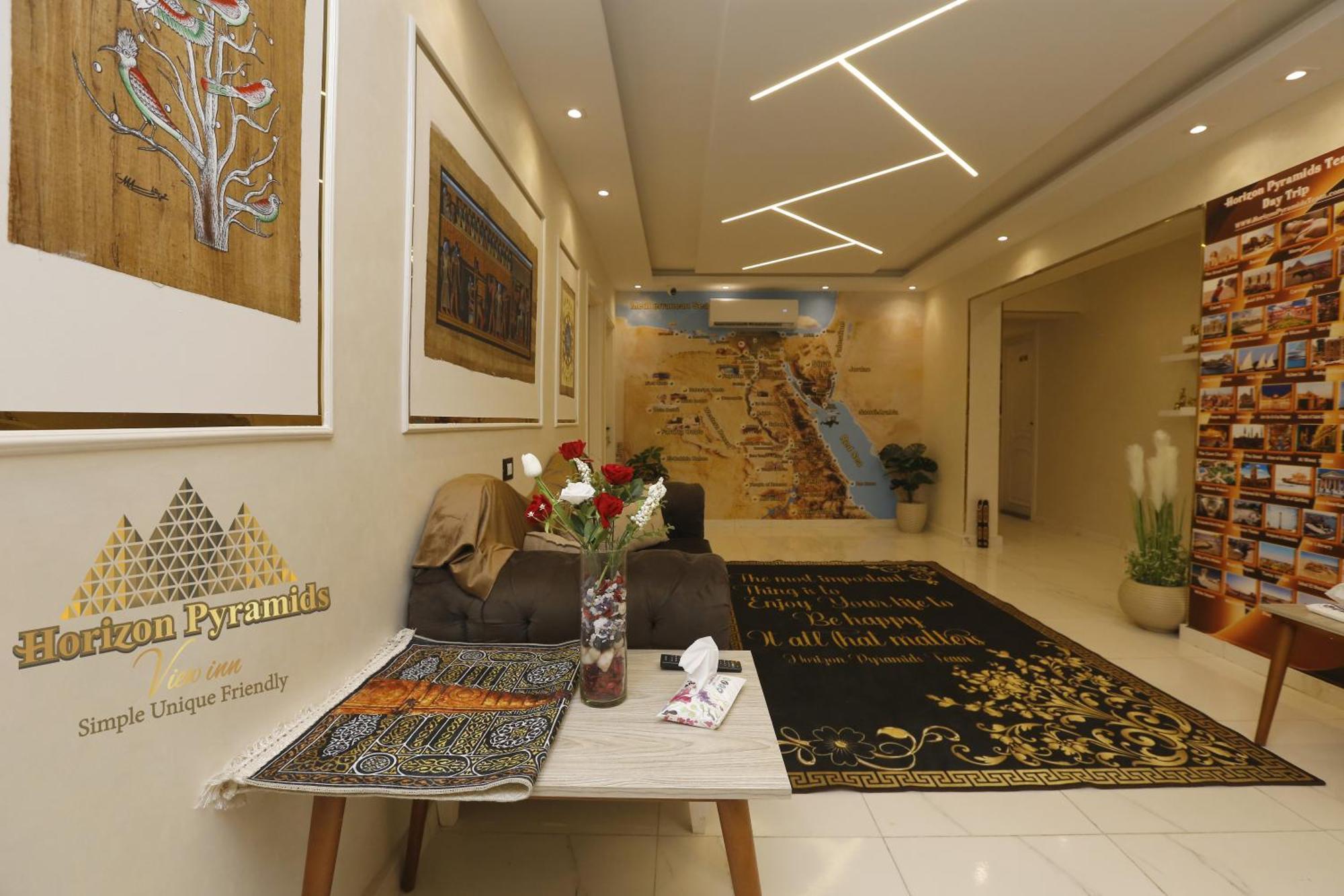 Kafret el-Gabal Horizon Pyramids View Inn מראה חיצוני תמונה