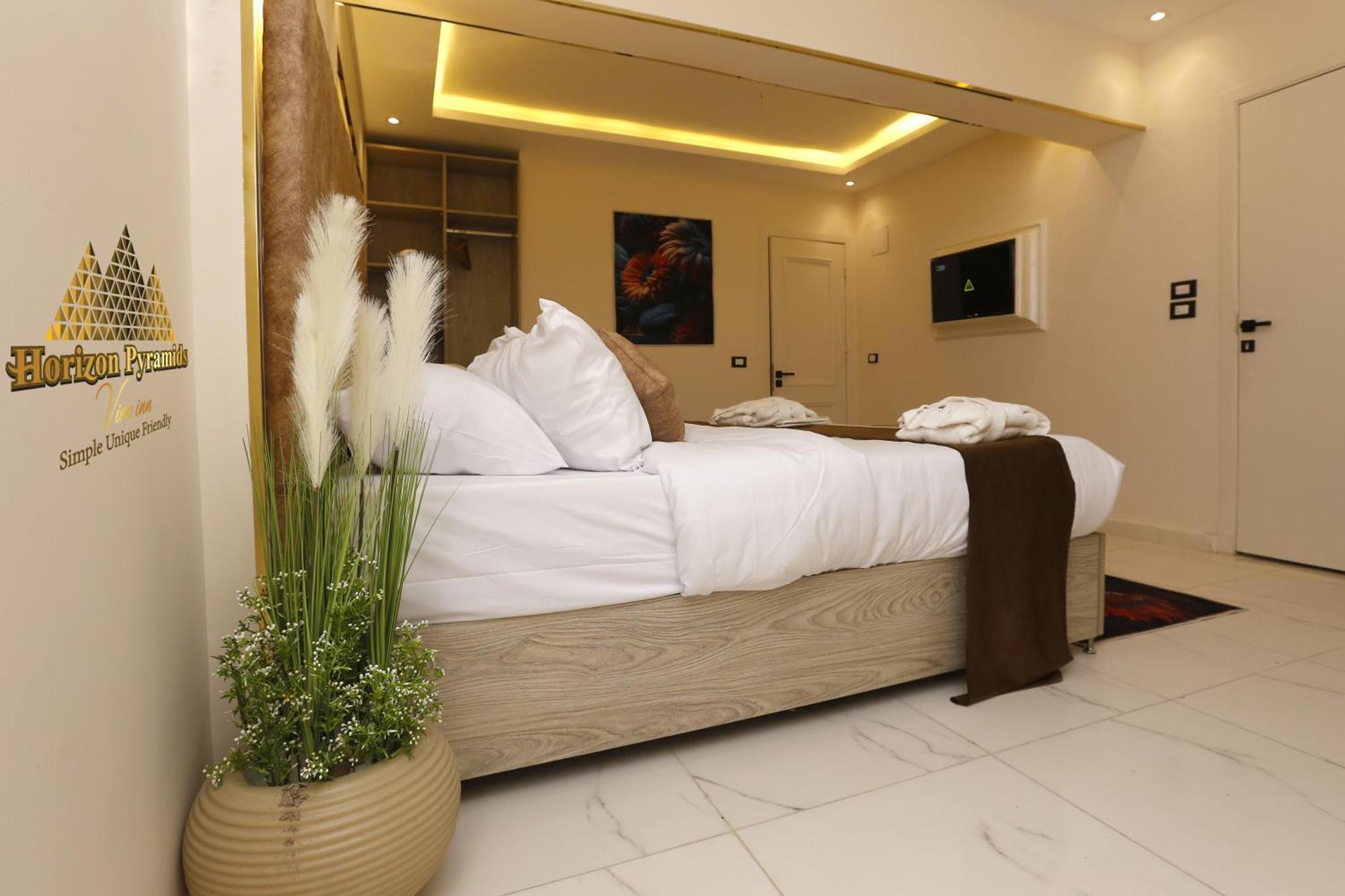 Kafret el-Gabal Horizon Pyramids View Inn מראה חיצוני תמונה