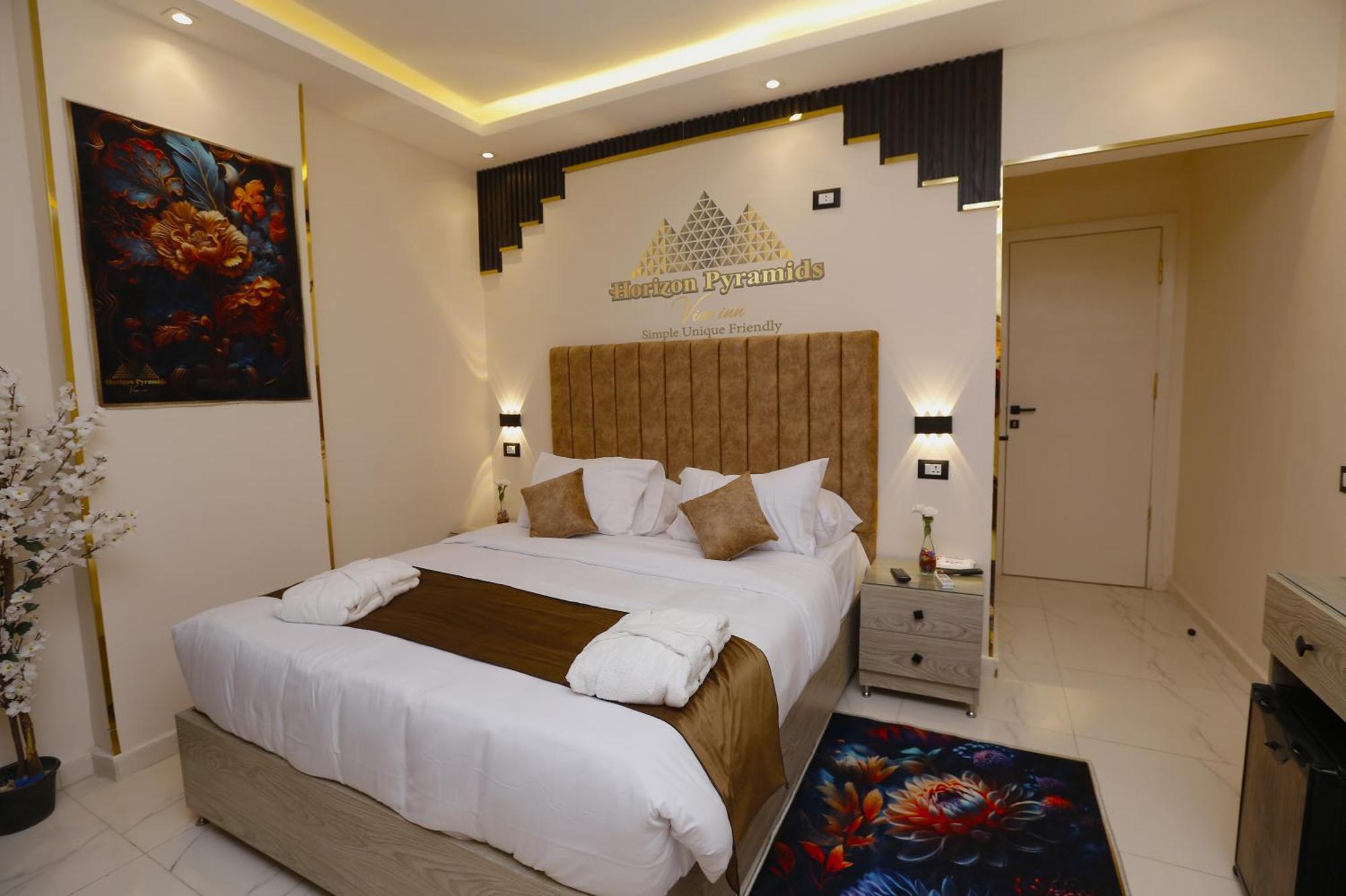Kafret el-Gabal Horizon Pyramids View Inn מראה חיצוני תמונה
