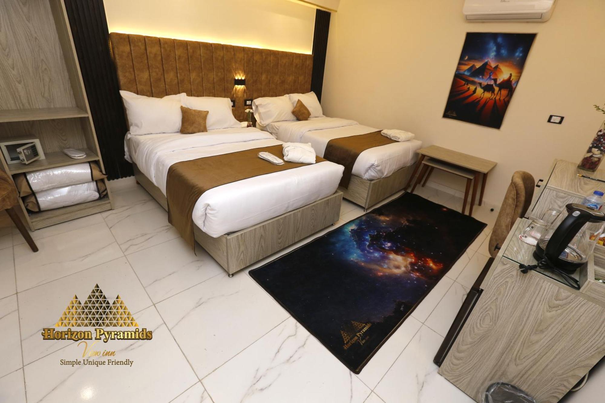 Kafret el-Gabal Horizon Pyramids View Inn מראה חיצוני תמונה