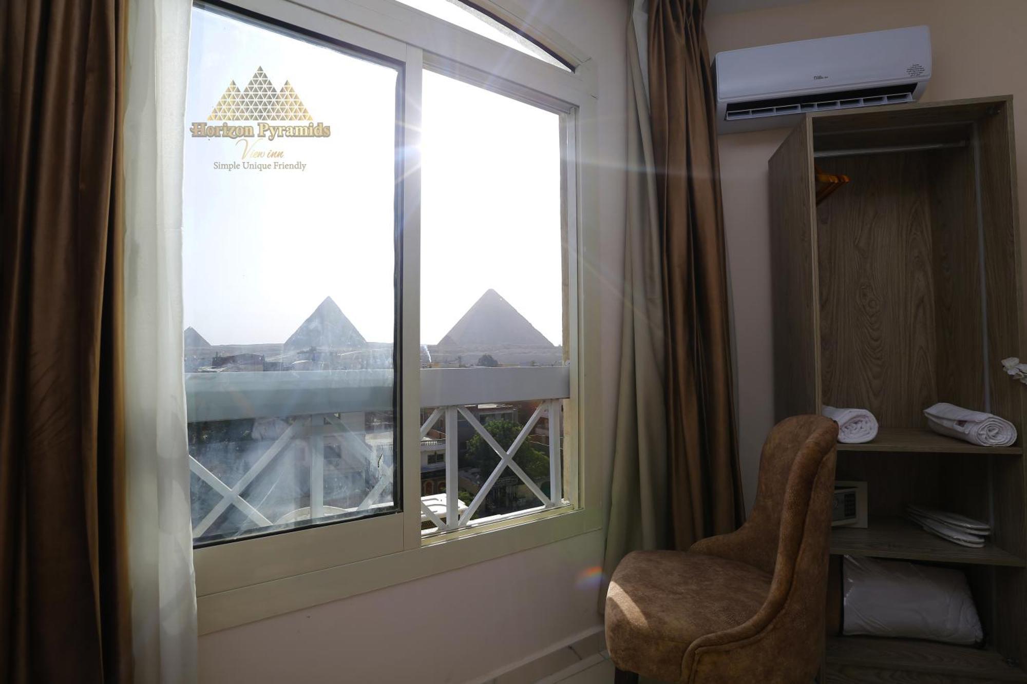 Kafret el-Gabal Horizon Pyramids View Inn מראה חיצוני תמונה