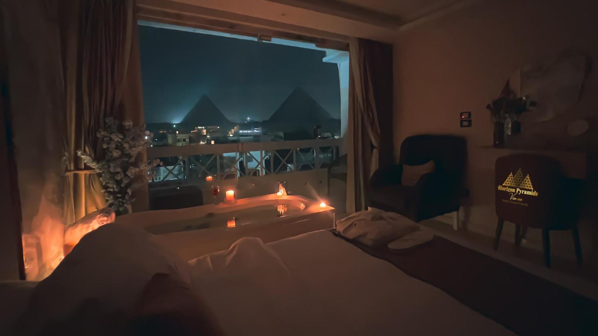 Kafret el-Gabal Horizon Pyramids View Inn מראה חיצוני תמונה