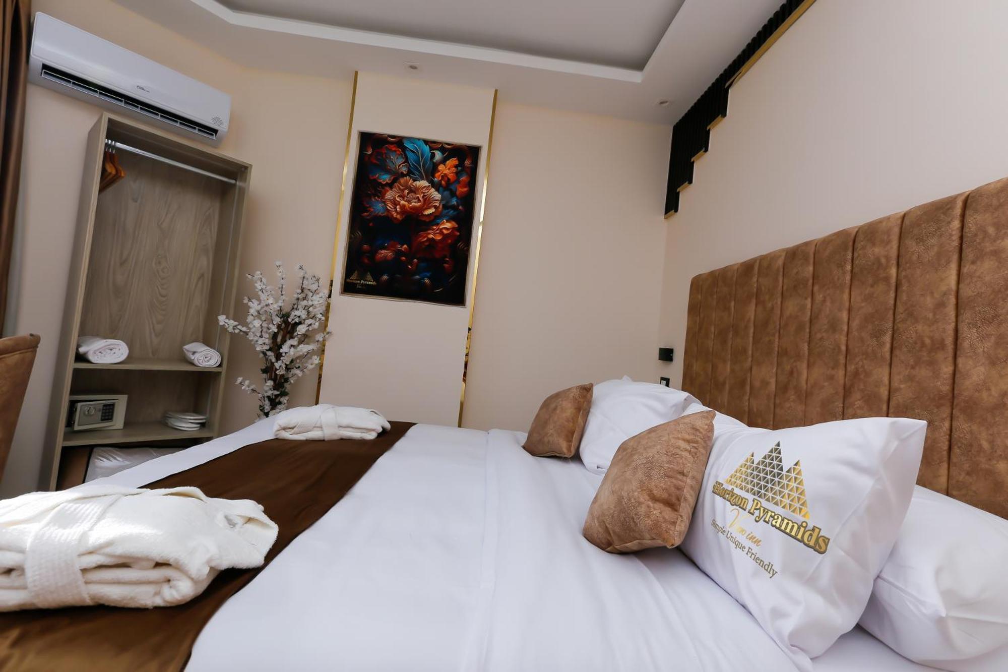 Kafret el-Gabal Horizon Pyramids View Inn מראה חיצוני תמונה