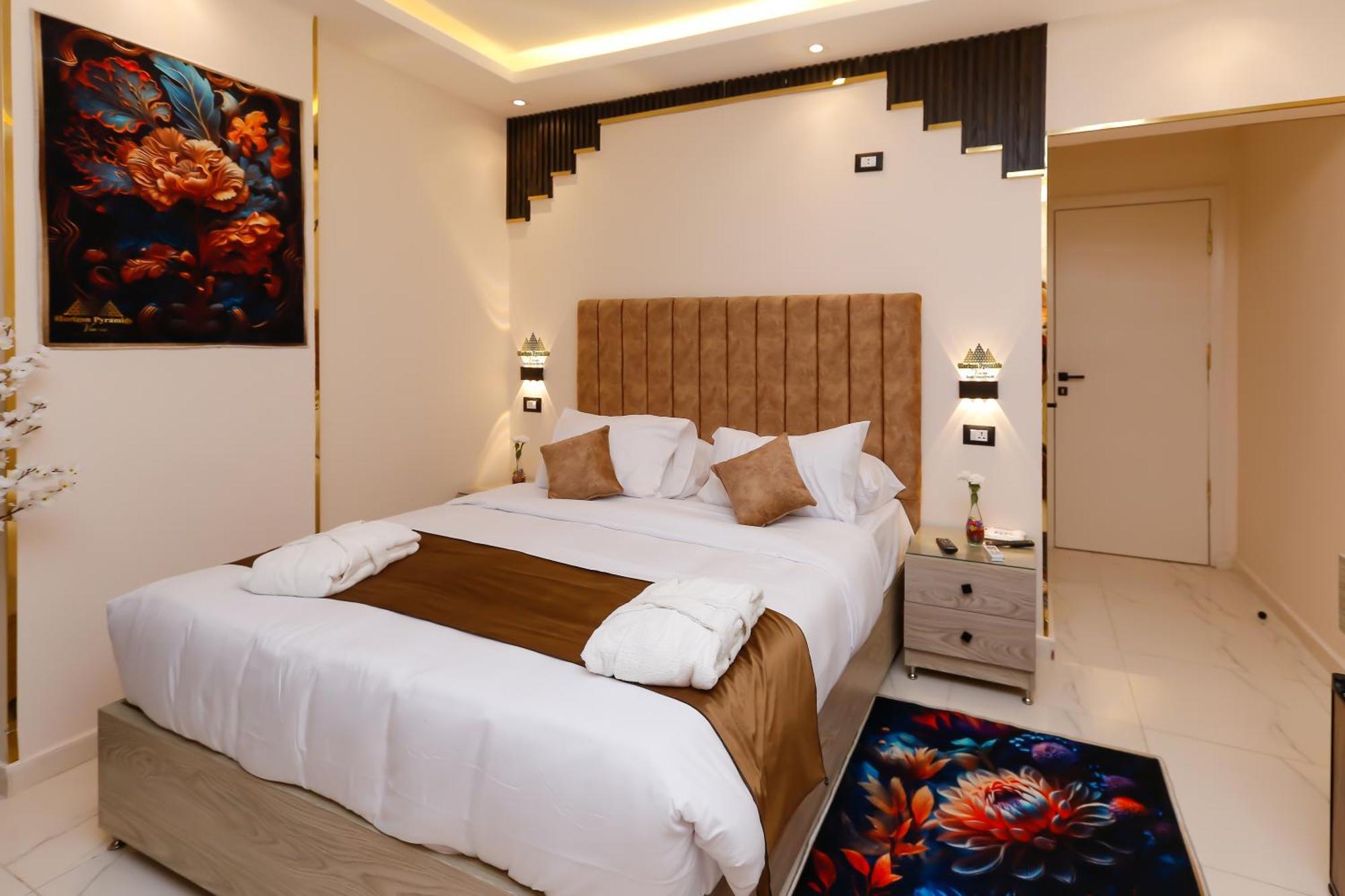 Kafret el-Gabal Horizon Pyramids View Inn מראה חיצוני תמונה