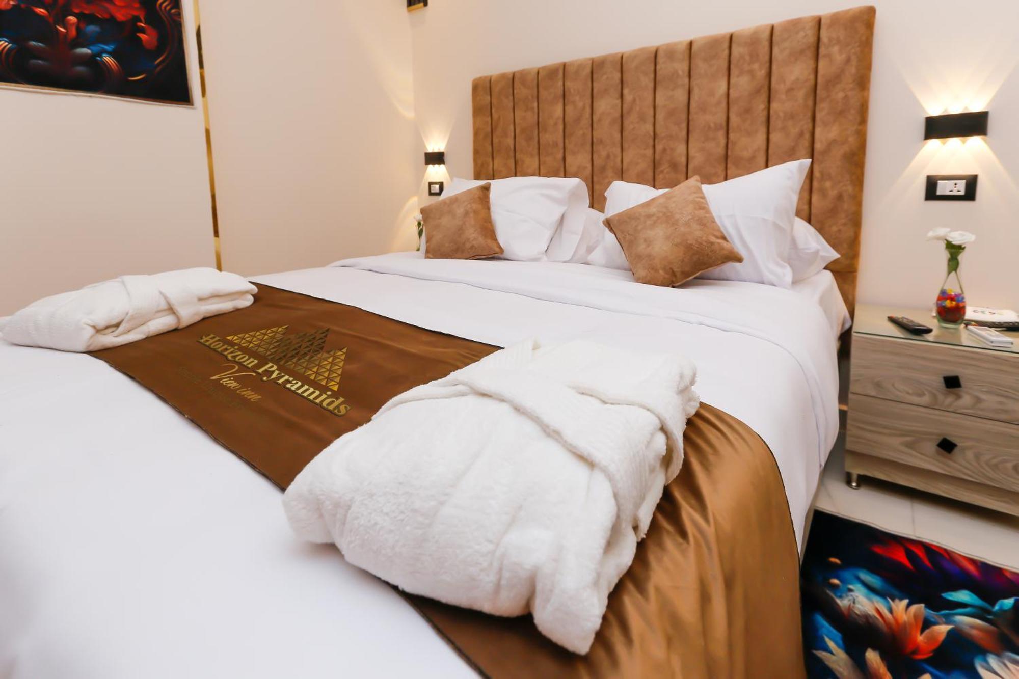 Kafret el-Gabal Horizon Pyramids View Inn מראה חיצוני תמונה